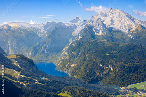 View on the mountain Obersalzberg in the Bavarian alps © Vladislav Gajic