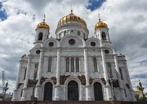 Cathedral of Christ the Savior in Moscow. Russia.