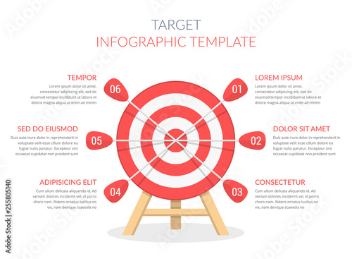Target with Six Arrows