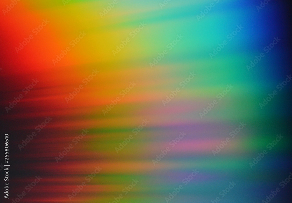 Rainbow abstract ilustration