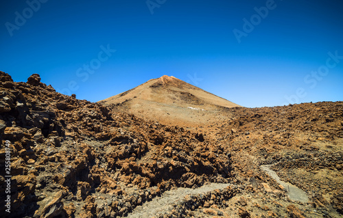 Beautiful landscape of Teide national park, Tenerife, Canary island, Spain