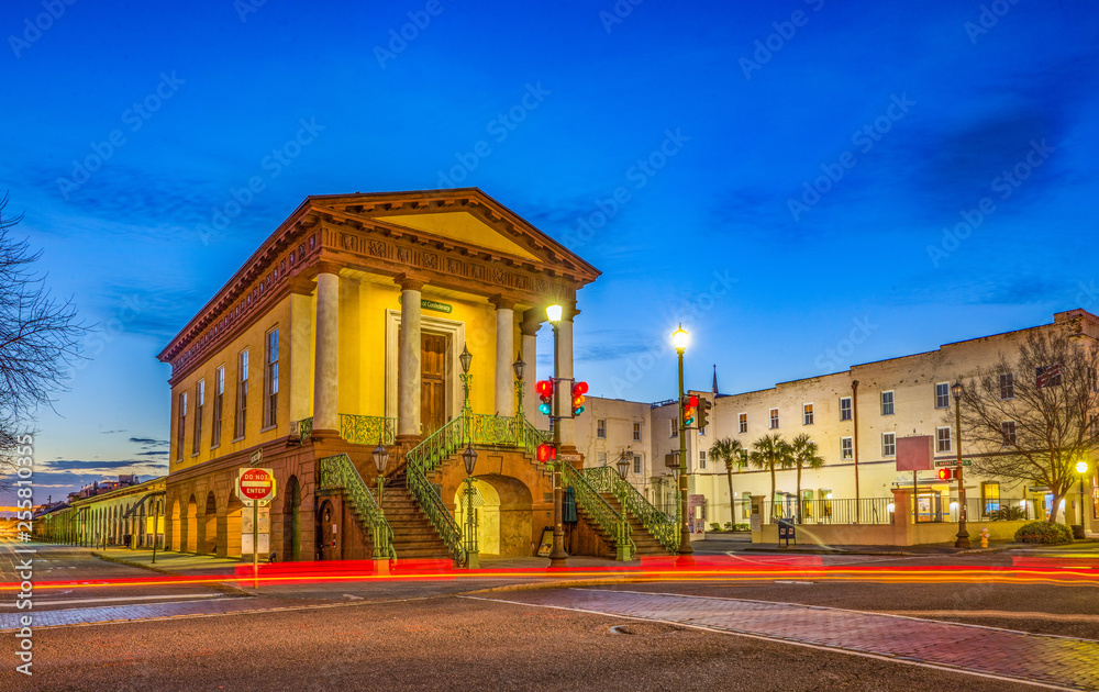 Fototapeta premium Historic Charleston City Market in Charleston, South Carolina, U