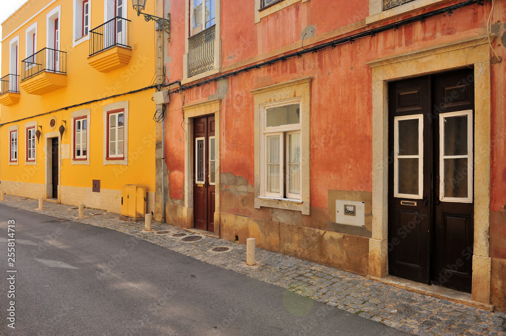 Old houses of Lagos town, Algarve