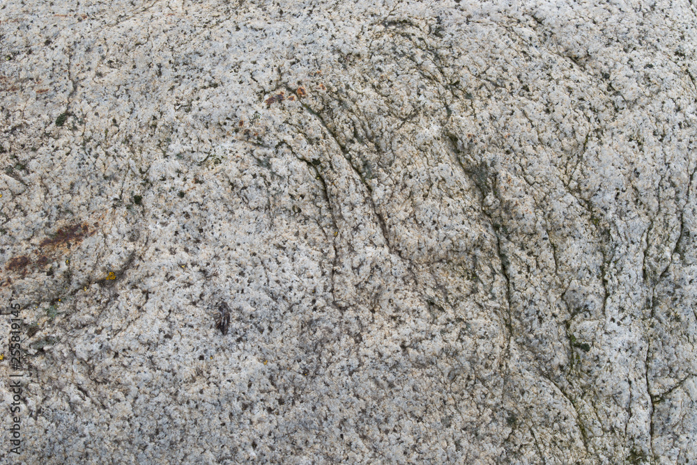 granite stone texture selective focus