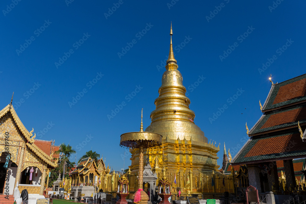 Fototapeta premium Chiang Mai, Tempelanlage