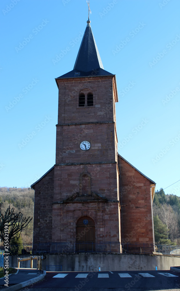 Fototapeta premium église de Tendon
