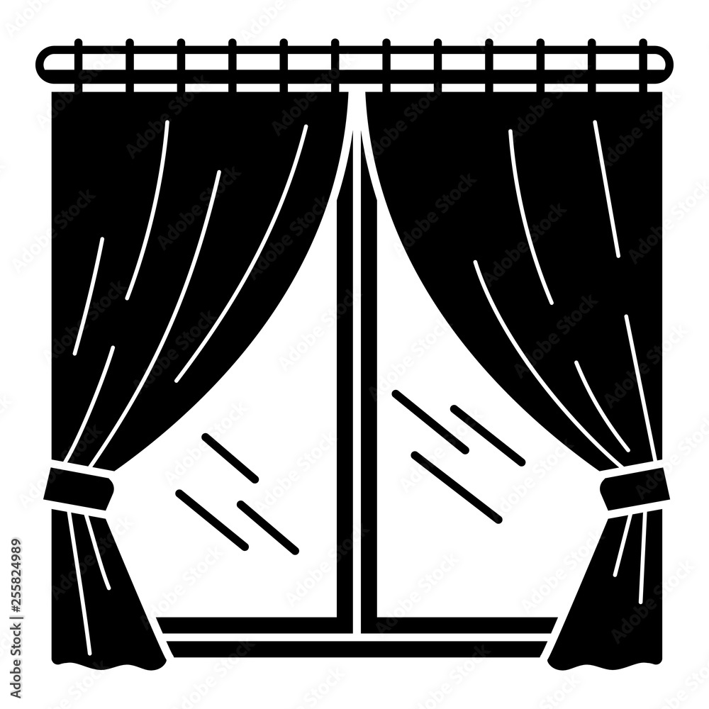 Curtain Clipart Black And White - Infoupdate.org