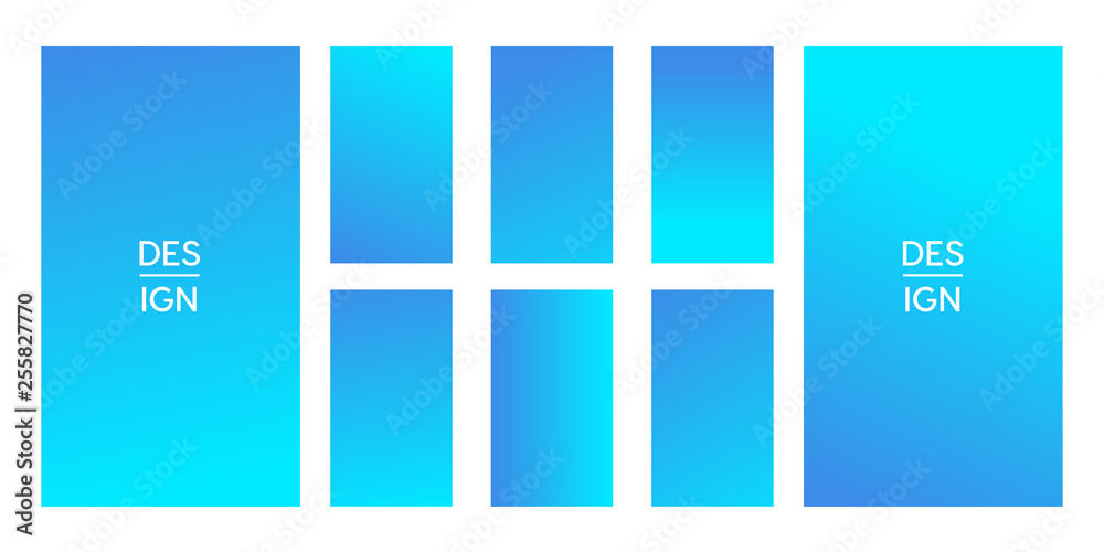 Gradient template for social media Gradient template for social media