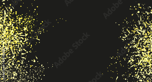 Colored confetti. Bright explosion. Colorful firework. Texture with colored glitters. Geometric background. Image for banners, posters and flyers. Greeting cards
