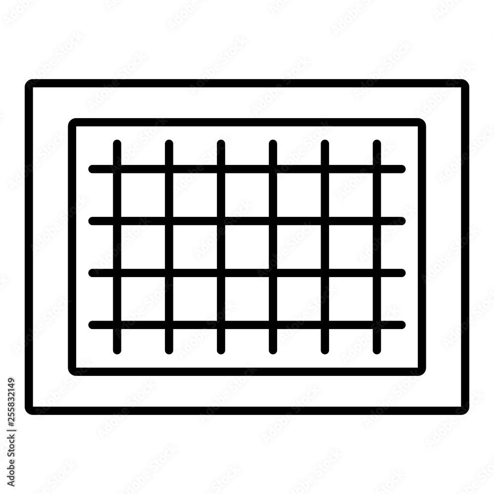 Sewage basin icon. Outline sewage basin vector icon for web design isolated on white background Sewage basin icon. Outline sewage basin vector icon for web design isolated on white background