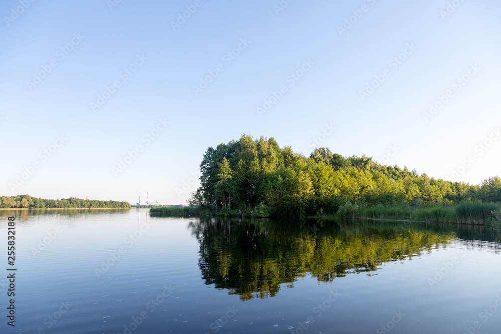 lake in the forest