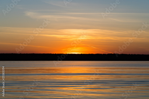 sunset over sea © Alexey Kartsev