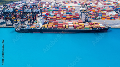 Container Ship Harbor