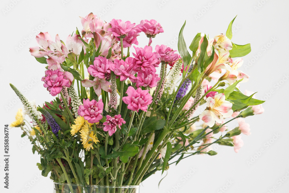 bouquet of different flowers