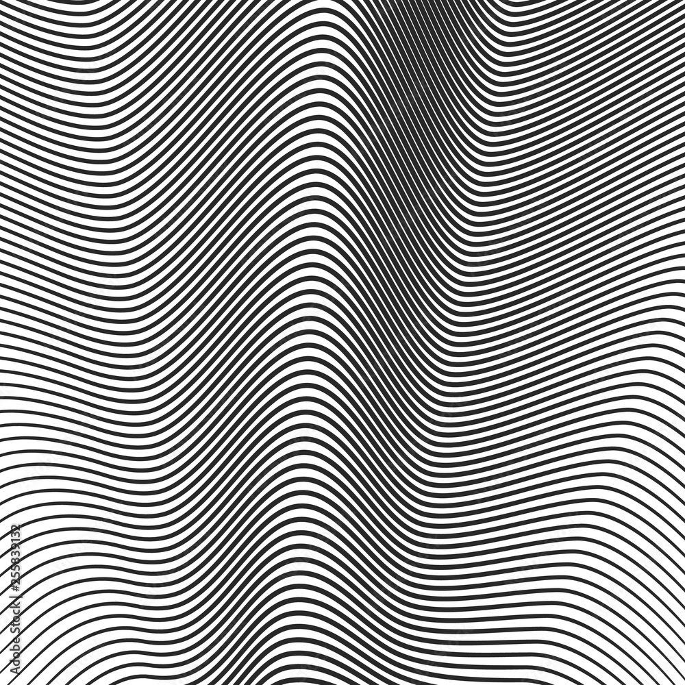 Abstract linear background. Vector illustration