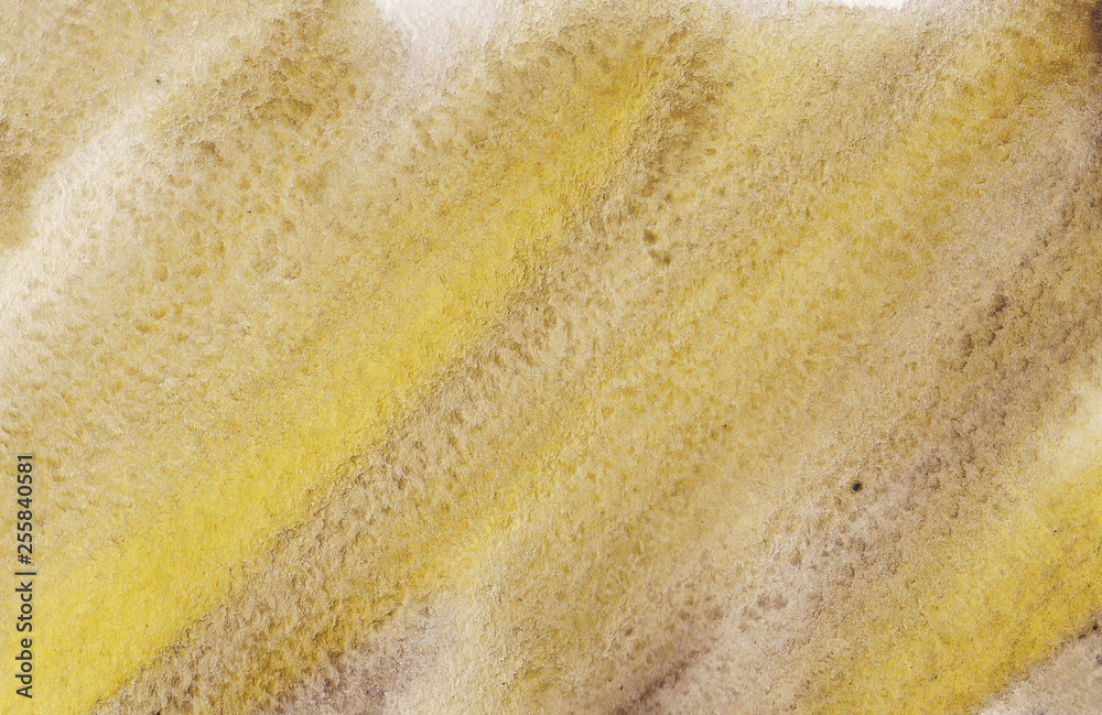 Abstract yellow watercolor background Abstract yellow watercolor background