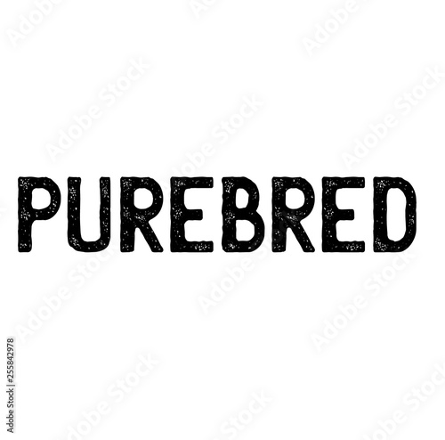 purebred stamp