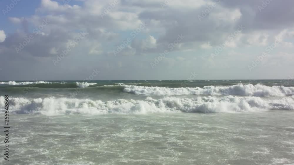 Storm On The Mediterranean Sea. Storm On The Mediterranean Sea.