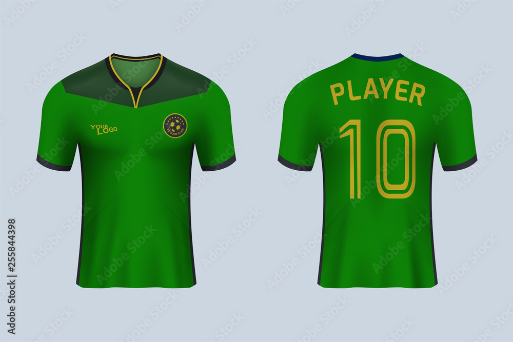 Green soccer jersey Vectors & Illustrations for Free Download
