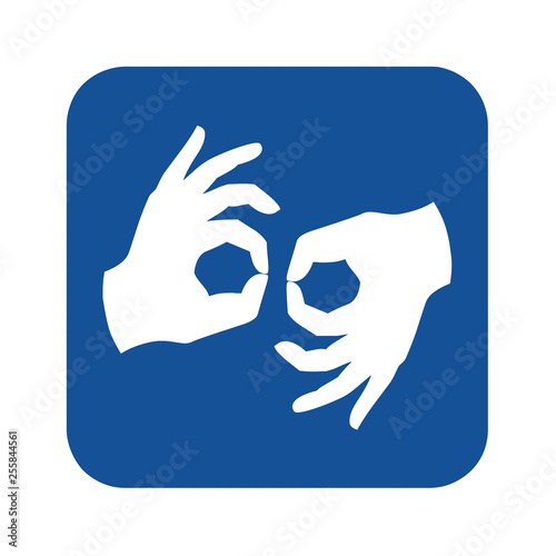 Accessibility sign language interpretation