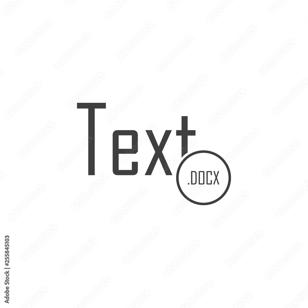 text doc icon. One of the collection icons for websites, web design, mobile app text doc icon. One of the collection icons for websites, web design, mobile app
