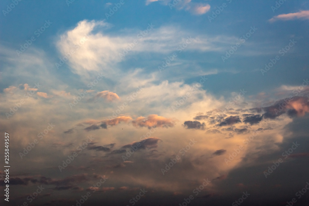 beautiful sky and clouds