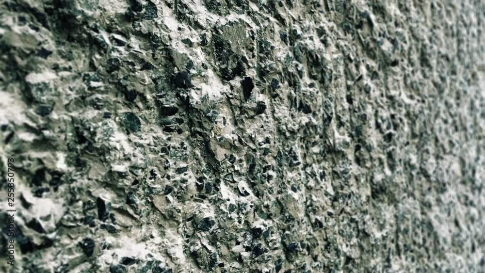 Close up of stone surface dolly shot Close up of stone surface dolly shot