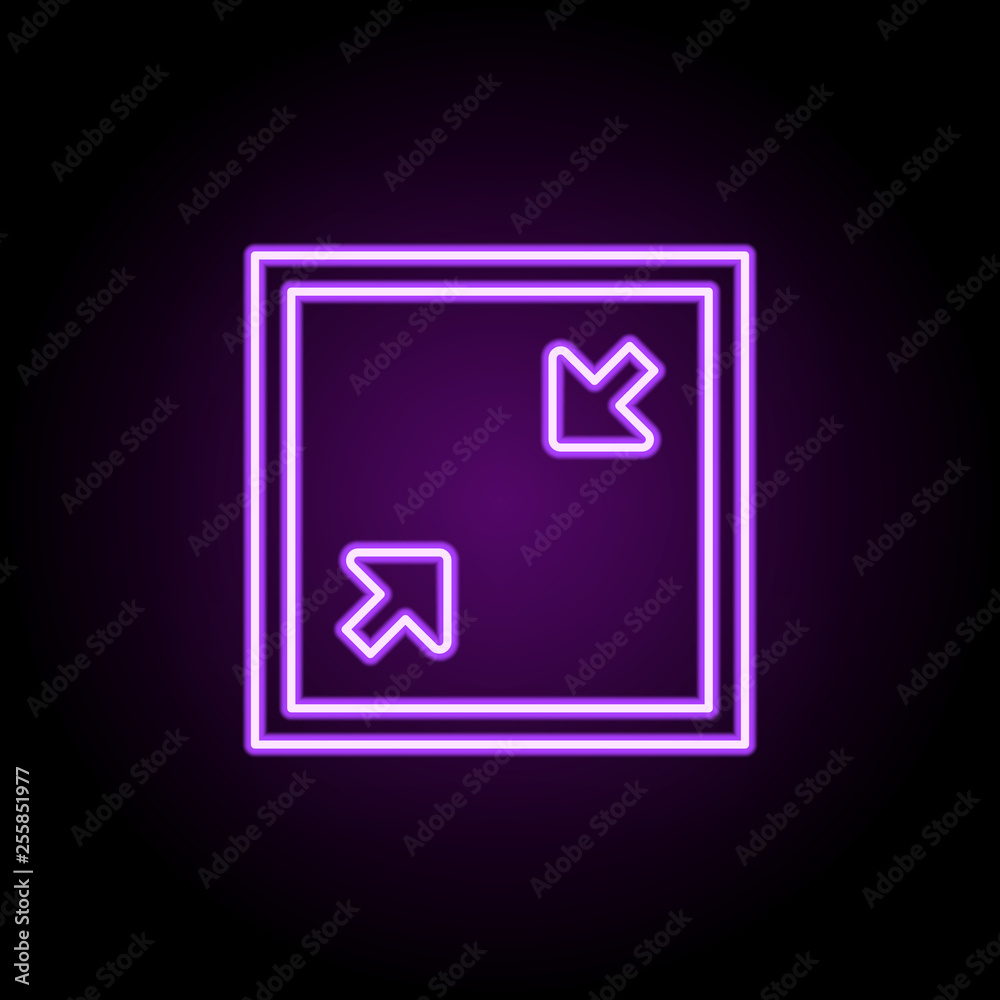zoom in sign icon. Elements of Web in neon style icons. Simple icon for websites, web design, mobile app, info graphics zoom in sign icon. Elements of Web in neon style icons. Simple icon for websites, web design, mobile app, info graphics