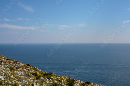 Far view over the sea of Spain