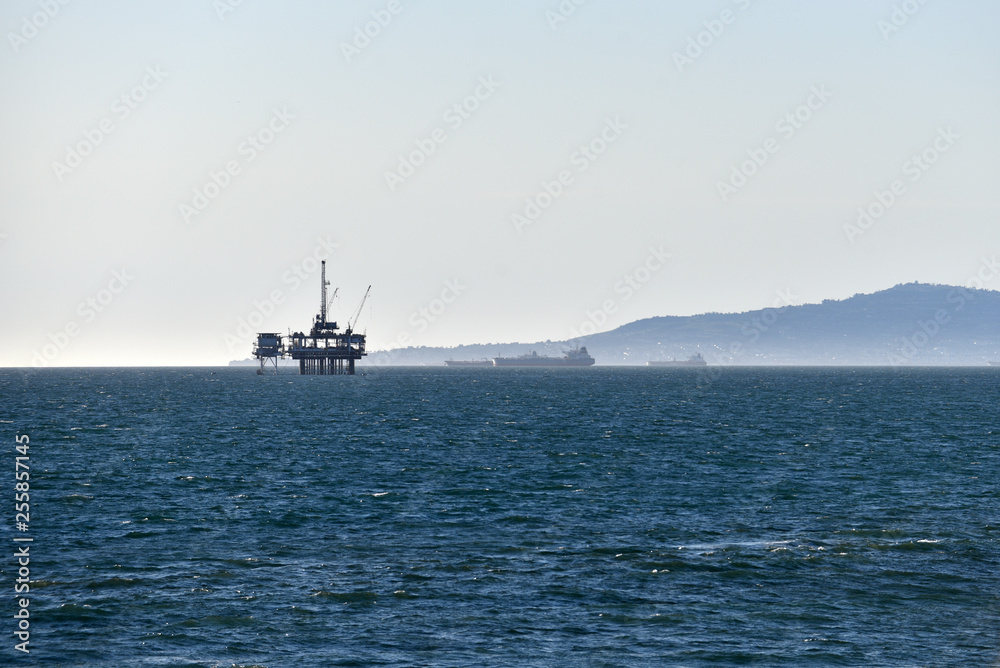 Offshore Oil Drilling Platform
