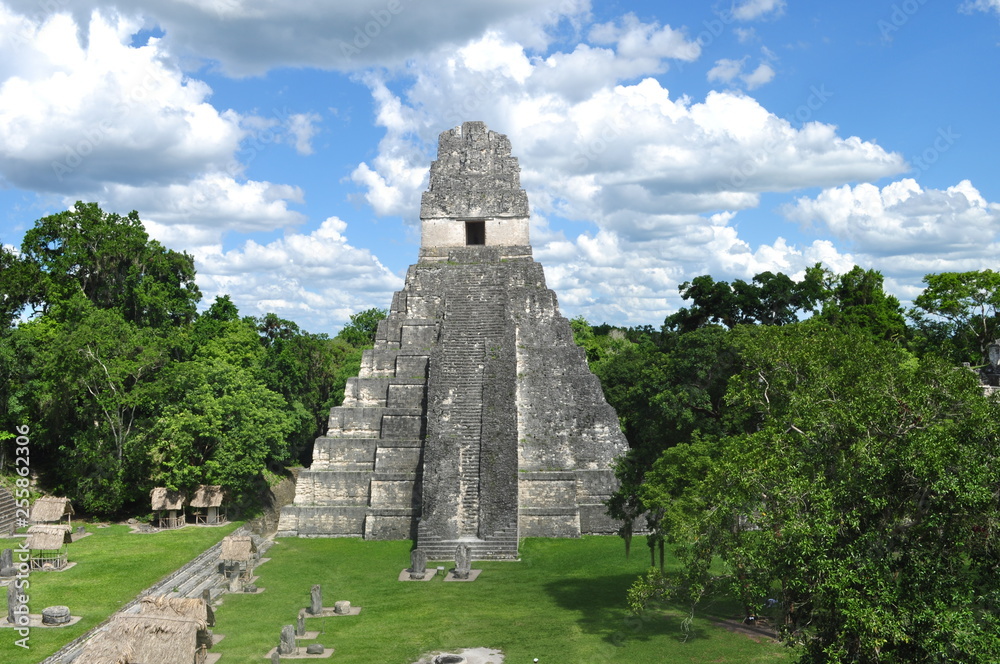 Gran Jaguar Tikal Peten Guatemala landscape Gran Jaguar Tikal Peten Guatemala landscape