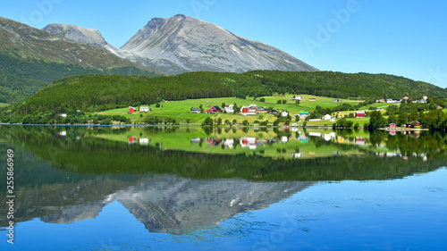 countryside view at Norway photo