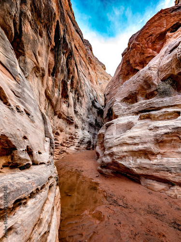 Photography Slot Canyon in the Valley of Fire, Las Vegas, USA.