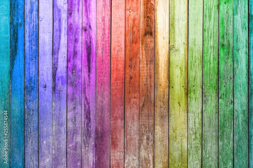 Сolorful wooden background