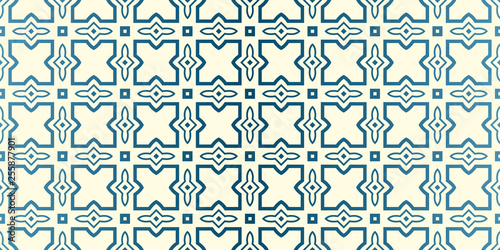 Seamless Geomteric Patterns. Vector Illustration. Hand Drawn Wrap Wallpaper, Cover Fabric, Cloth Textile Design. Blue oat milk color