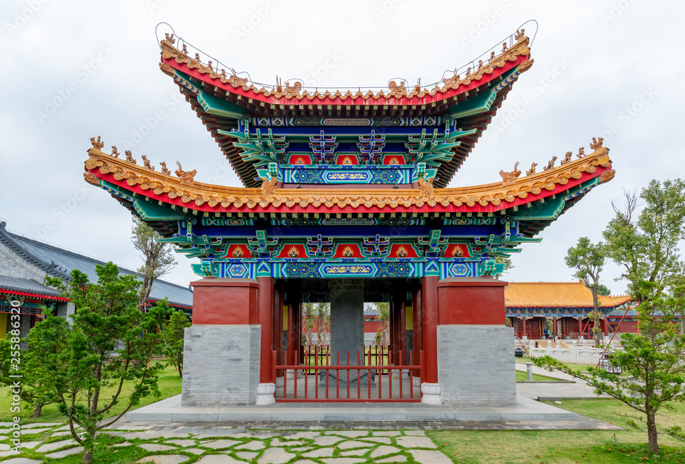Pavilion of Confucius Cultural City, Suixi County, Guangdong Province Pavilion of Confucius Cultural City, Suixi County, Guangdong Province