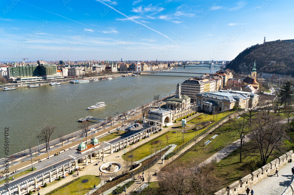 Fototapeta premium The castle garden of Budapest