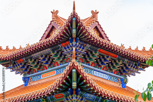 Arch of the Eaves of Confucius Temple in Suixi County, Guangdong Province