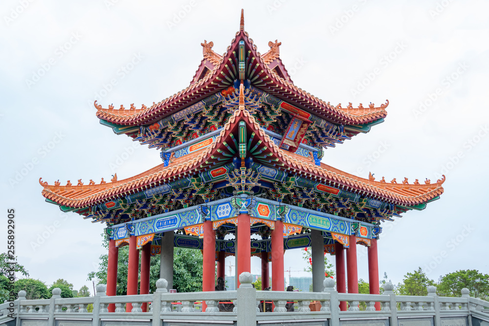 Pavilion of Confucius Cultural City, Suixi County, Guangdong Province