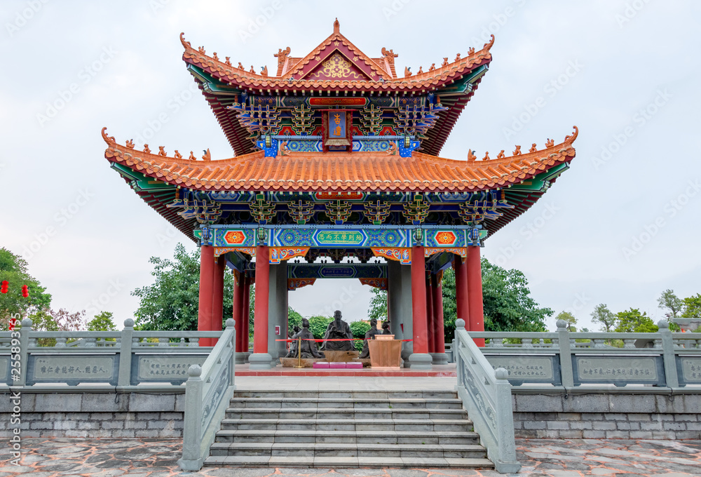 Pavilion of Confucius Cultural City, Suixi County, Guangdong Province Pavilion of Confucius Cultural City, Suixi County, Guangdong Province