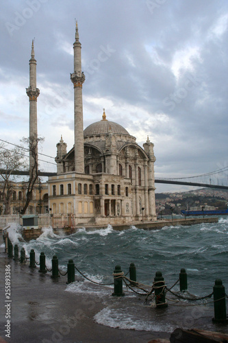 Ortakoy Mosque in ıstanbul. 