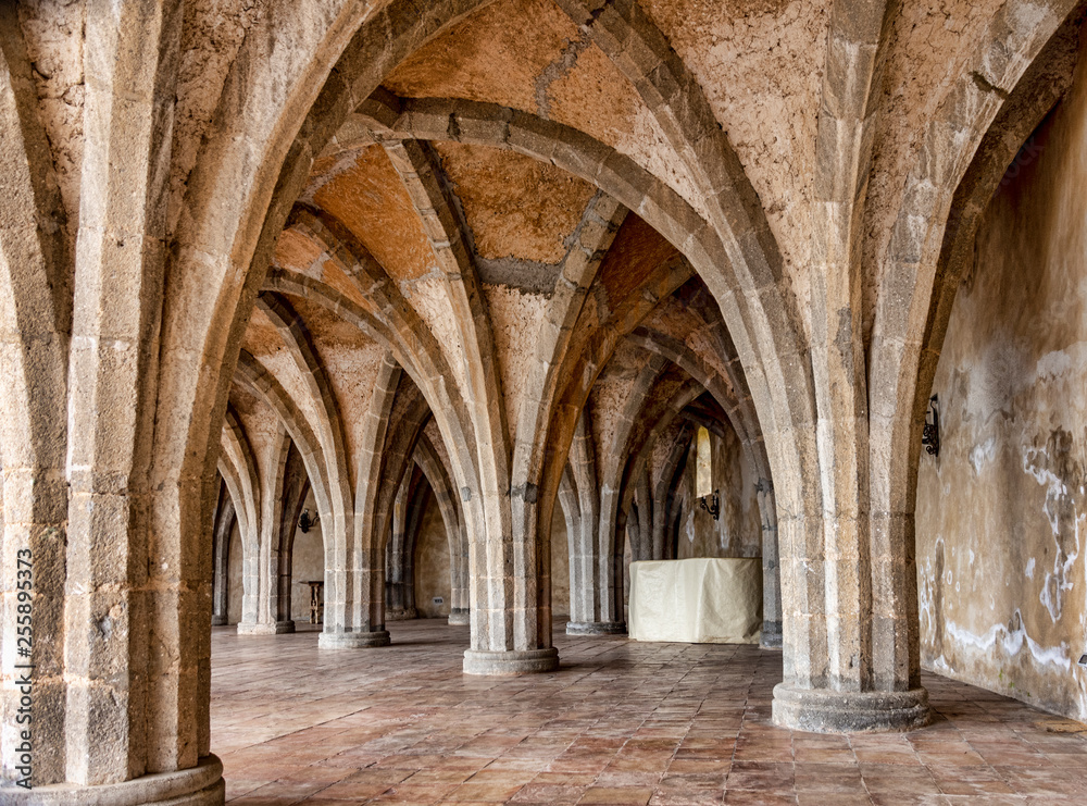 Cripta, loggia Gothic style, from Ravello, Italy