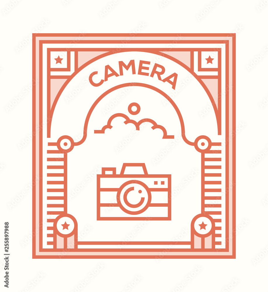 Obraz premium CAMERA ICON CONCEPT