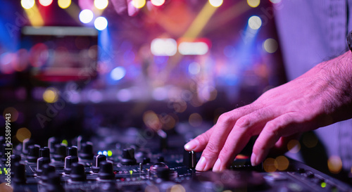 Nightclub DJ dance parties, cabaret events, concerts, festivals, crowds of people enjoyed the celebration. 