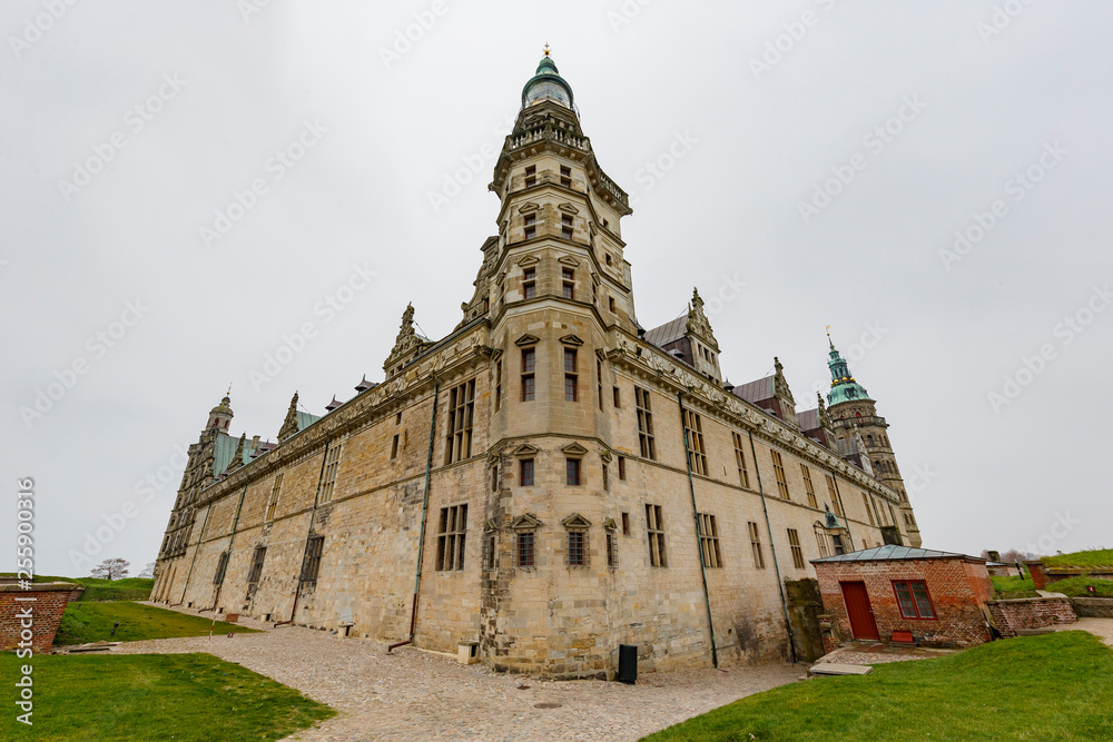 Exterior view of the famous Kronborg Castle