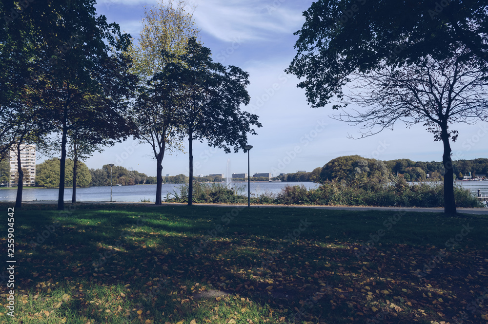 lake at Sloterplas park