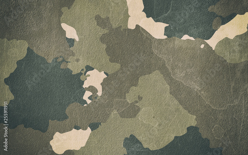 Camouflage pattern cloth texture. Background and texture for design.