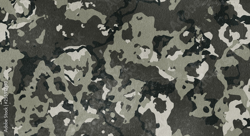 Camouflage pattern cloth texture. Background and texture for design.