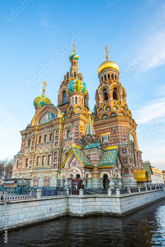 Church of Savior on the Spilled Blood. 1880s church with vibrant, lavish design - Saint Petersburg, Russia