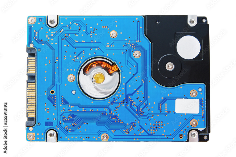 Hard drive. Hardisk for notebook isolated on white background. Motherboard. Computer spare parts. Hard drive. Hardisk for notebook isolated on white background. Motherboard. Computer spare parts.